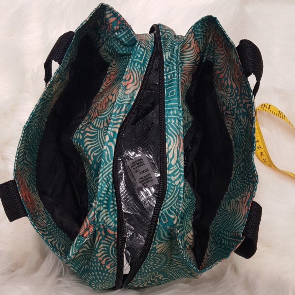 Nicole Miller Copacobana, Blue 11 inch Lunch Tote - Picture 5 of 5